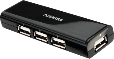 USB2.0 Mobile Hub (4-port)