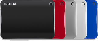 Canvio® Connect II Portable Hard Drive - Available in 5 Vibrant Colours