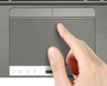 Multi Gesture Touchpad & Clickpad™